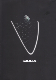 Giulia brochure, 6 pages + separate price leaflet, 05/2016, Dutch language (Belgium)