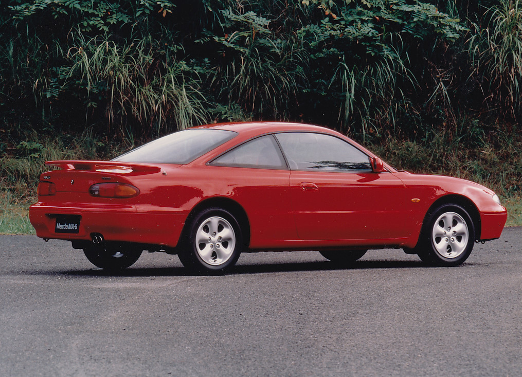 Mazda MX-6 Coupé, press photo, Dutch, 1991
