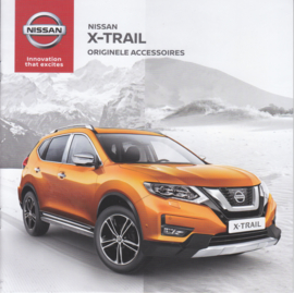 X-Trail accessories brochure, 22pages, 07/2017, Dutch language