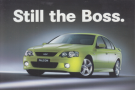 Falcon XR 8 Sedan, postcard, Australia, late 2000s