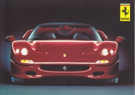F50, A6-size postcard, factory issued, no text on the back