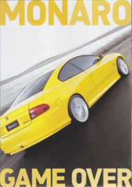 ** Monaro 5.7 V8  brochure, 16 pages, c2004, English language