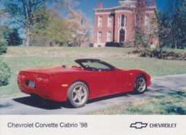 Chevrolet Corvette Cabrio - press photo, Europe [export] - 1998