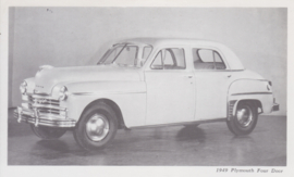 Plymouth 4-Door Sedan, 1949, Beurmann & Marshall, no number