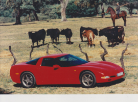 Chevrolet Corvette Coupé - press photo, Europe [Germany] - 1997