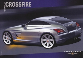Crossfire Coupe, A6-size postcard, 2002, issue Chrysler France