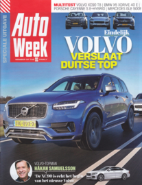 Auto Week Volvo XC90 multitest reprint, 16 pages, 2016, Dutch language