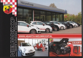 500 & Punto flyer, DIN A-6 size, Dutch language, about 2010