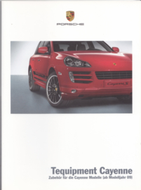 Cayenne Tequipment brochure, 64 pages, 04/2009, German