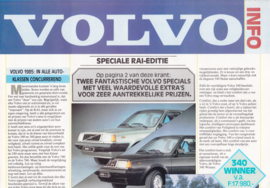 Volvonieuws newspaper brochure, 8 pages, 1985,  Dutch language