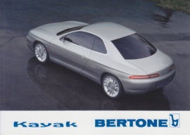 Bertone Kajak concept car, press photo, Italy, 1995