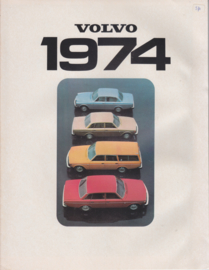 Program brochure, 8 pages, English language, 1974