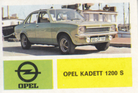 Opel Kadett 1200 S, 4 languages, # 135