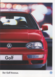 Golf Avenue brochure, 8 pages,  A4-size, German language, 07/1995