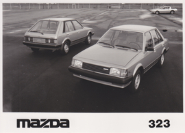 323 Sedan & Hatchback, press photo, 1984