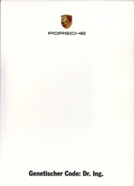Genetischer Code: Dr. Ing., A6-size set with 6 postcards in white cover, 2010, WSRC 1001  03S7 10