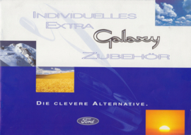 Galaxy accessories brochure, 16 pages, size A4, c1995, German language