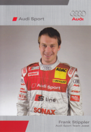 DTM racing driver Frank Stippler, unsigned postcard 2005 season, German language