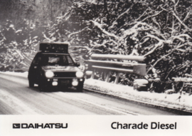 Daihatsu Charade Diesel long term testing, press photo, Belgium, 1/1984