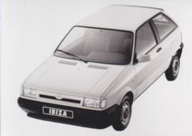 Seat  Ibiza Special, press photo, Belgium, 1/1992