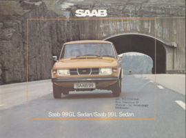 99 GL/L Sedan brochure, 24 pages, 1976, Dutch language