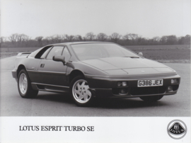 Lotus Esprit Turbo SE - factory photo - 1989 - UK market