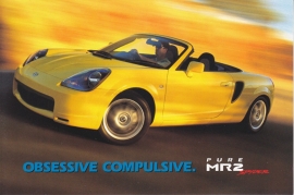 MR2 Spyder, Avant rack card, 2000, # 5083, Australia, English language