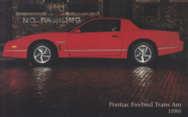 Firebird Trans Am, 1986, standard-size, USA