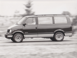 Chevrolet Astro Van - press photo - Europe (export) - 1992