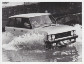 Range Rover Vogue Injection, press photo, UK, 1984
