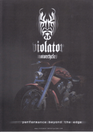 Violator Orange leaflet, 2 pages, 2004, Dutch language