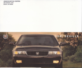 Seville folder, 4 pages, 2001, English language, USA