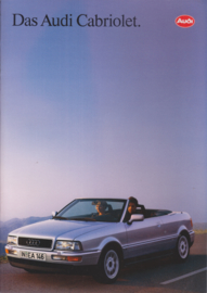 Cabriolet brochure, 28 pages, 01/1993, German language