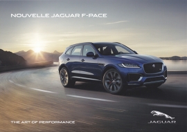 F-Pace SUV, 2-sided leaflet, 12/2015, Belgium, French language