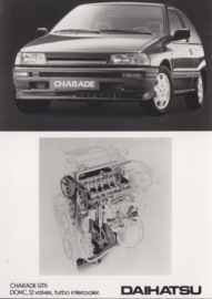 Daihatsu Charade GTti 3-Door, press photo, Belgium, 1/1988