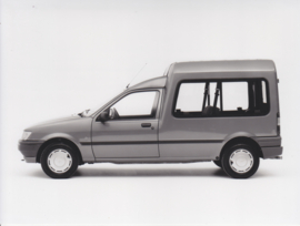 Ford Fiesta Courier Kombi, press photo, Germany, 9/1991