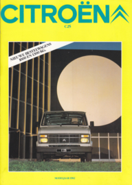 C25 Vans brochure, 8 pages, 1982, Dutch language