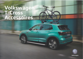 T-Cross accessories brochure, A4-size, 4 pages, 01/2019, Dutch language