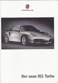 911 Turbo brochure, 82 pages, 03/2000, hard covers, German