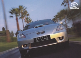 Celica Coupe, foldcard, A5-size, Dutch, about 1999