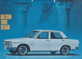 1600 Sedan 4-Door leaflet, 2 pages, Dutch language, about 1971