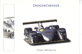 Chrysler LMP Race car, A6-size postcard, Geneva 2001