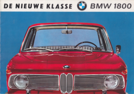 1800 Sedan sales brochure, 20 pages, A4-size, c1964, Dutch language