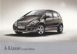 A-class Grand Edition brochure, 8 pages, 04/2008, German language