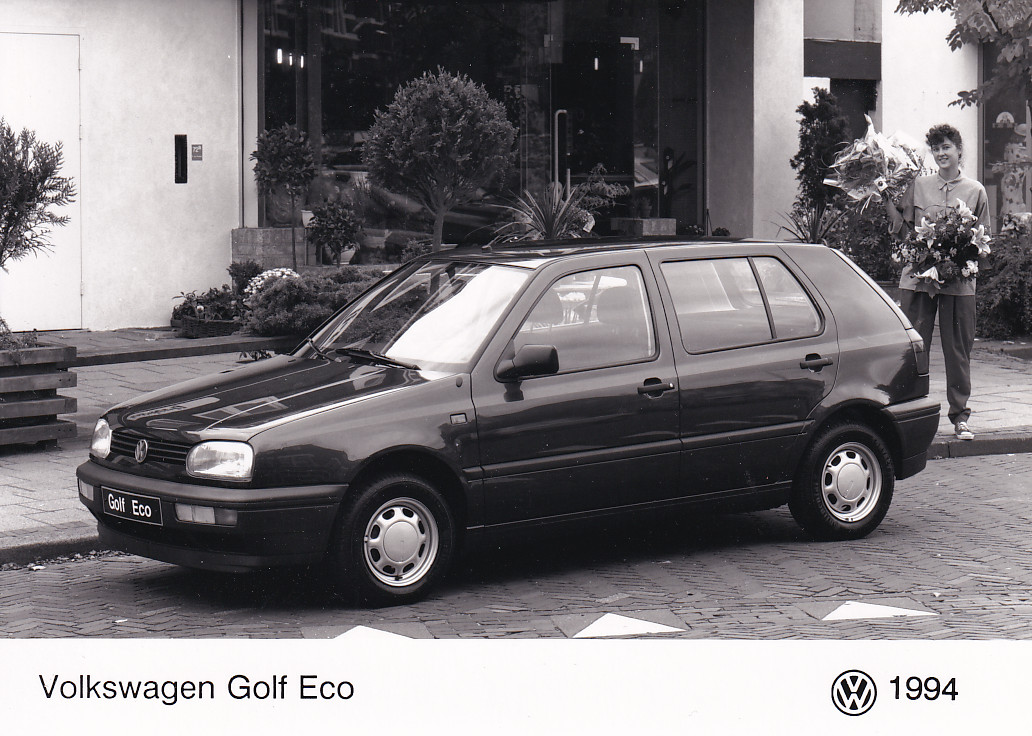 Volkswagen Golf Eco - factory photo - Dutch - 1994