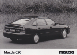 Mazda 626 5-Door Hatchback, press photo, Belgium, 1992