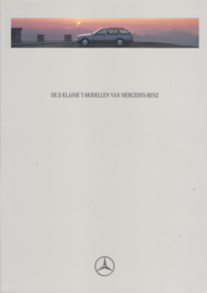 E-Class T-models brochure. 42 pages, 08/1994,Dutch language