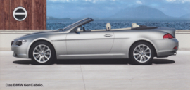 6er Cabrio, oblong card, German, c2004