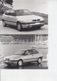 Lancia Delta HPE press kit with photo's & text sheets, Amsterdam, 4/1995