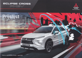 Eclipse Cross PHEV brochure, 28 pages, 04/2022, Dutch language